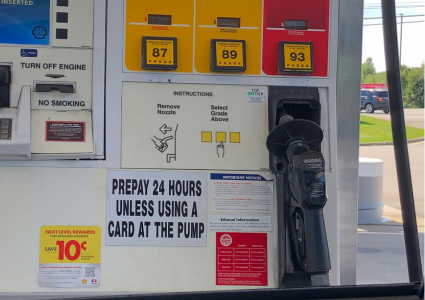 Gas Prices Back Up