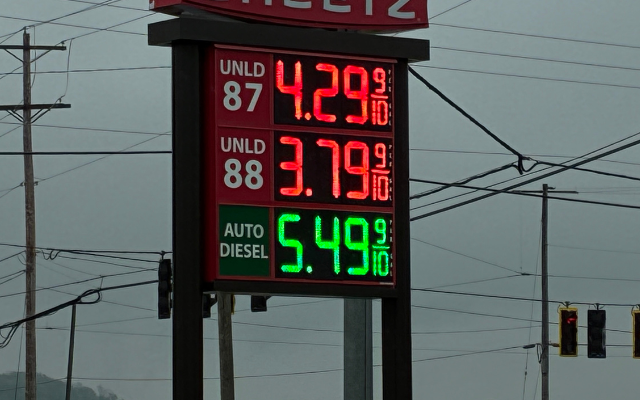 UPDATE: AAA: Gas Prices Over $4 Now