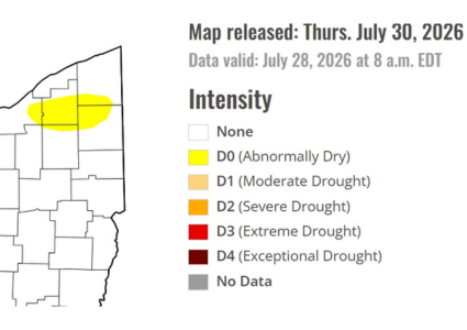 Part of Trumbull in Drought Watch
