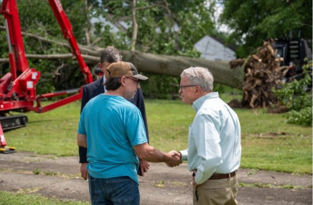 Macroburst, Tornado Combine to Wreak Havoc